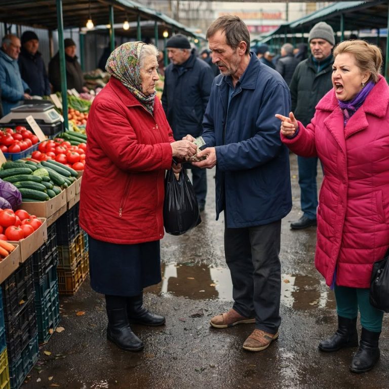 A poor grandmother at the market fed a prisoner. A week later, an SUV pulled up to her house.