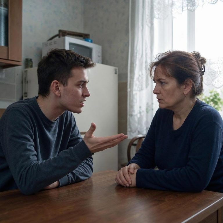 – Плати, или скажу полиции, что ты меня бьешь, – усмехнулся сын. Я кивнула инспектору, а через час он в слезах уехал в приют